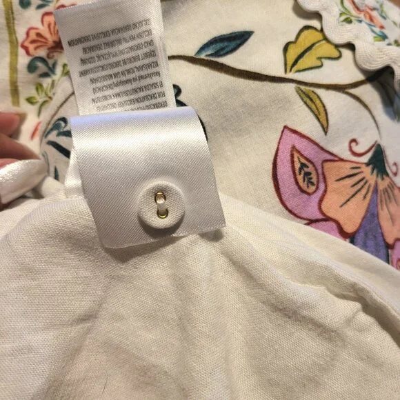 FARM Rio Floral Embroidered Jumpsuit - White and Pink - Picture 6 of 9